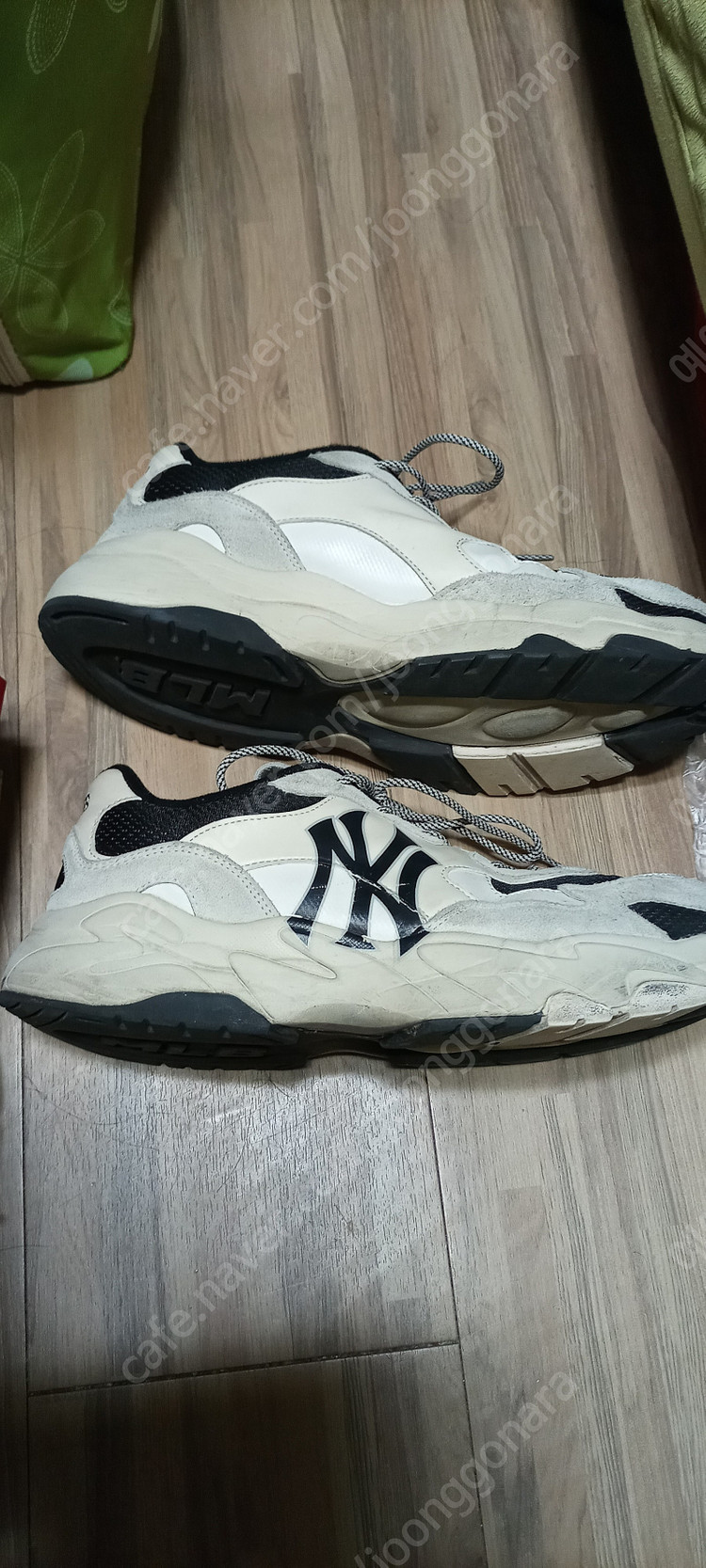 MLB 빅볼청키 뉴욕양키즈 운동화 290 3만원--1