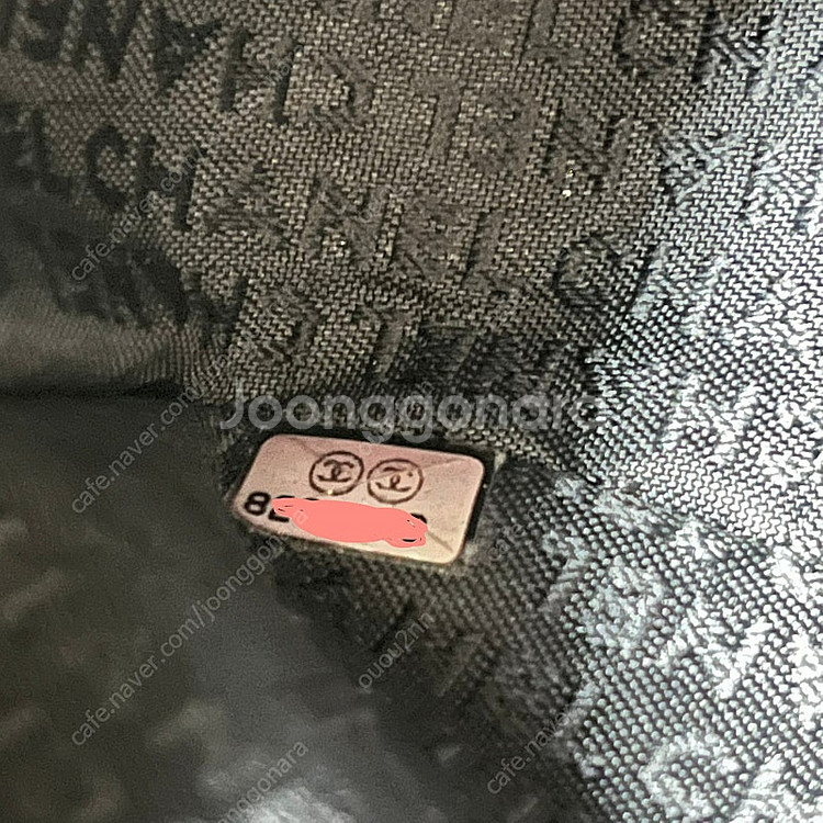 샤넬 블랙 스카프 일러스트백. 빈티지 y2k 클래식 초...--8