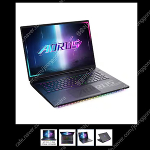 5080노트북18 / GIGABYTE AORUS MASTER 18 BYHC5 (SSD 2TB) 어로스마스터18 서울사당