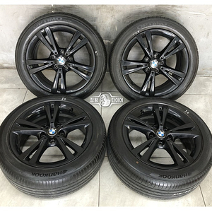 BMW F바디 17인치 블랙 휠 타이어 215/50R17