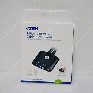 [새상품] ATEN KVM스위치 CS22U(2.5만원)