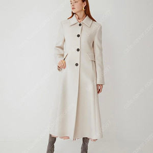 11am we love coat-47 스탠카라 코트 아이보리 S사이즈 (가격내림)