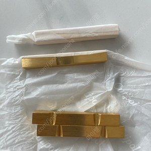 큐티폴고아 수저받침 금장4개