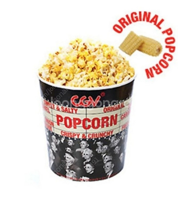 1,500원->CGV 팝콘 M--0