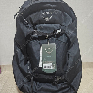 오스프리 파포인트 블랙 40L 여행/트래킹 가방