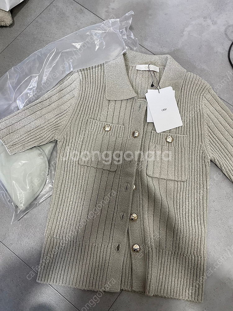 orr 오르 버튼업 니트 가디건 새상품 s--2