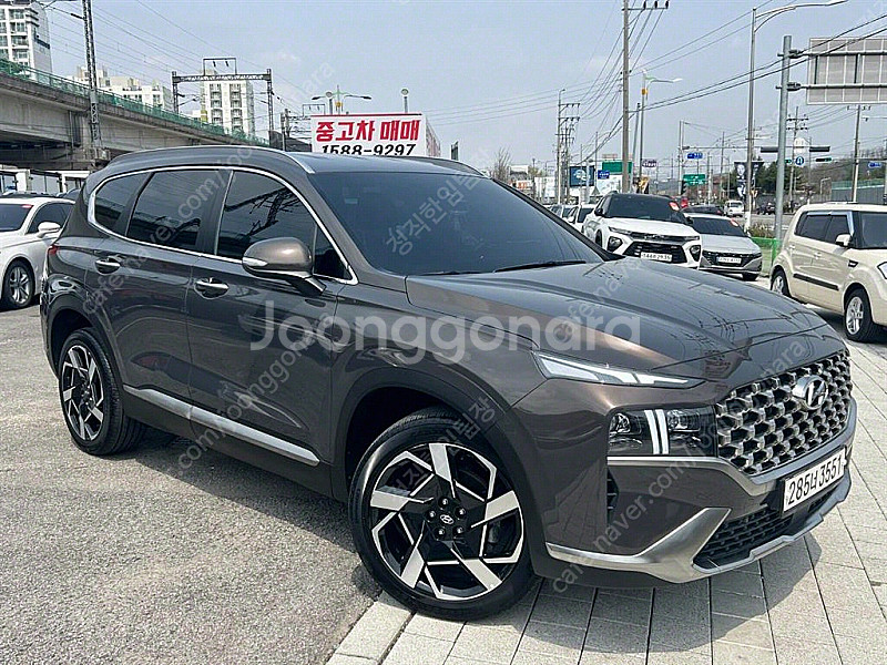현대 더 뉴 싼타페 디젤 22 2WD 프레스티지 중고차...--2