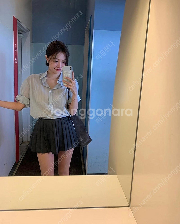 택달린 새상품) 타낫 뮤제스트라이프 블라우스--0