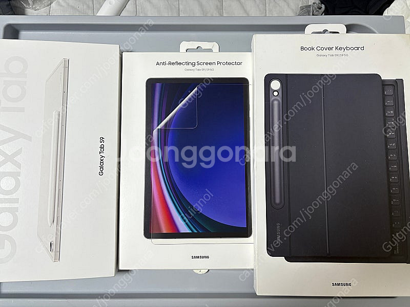 인천직 갤럭시탭 S9 Wifi128+키보드 북커버--0