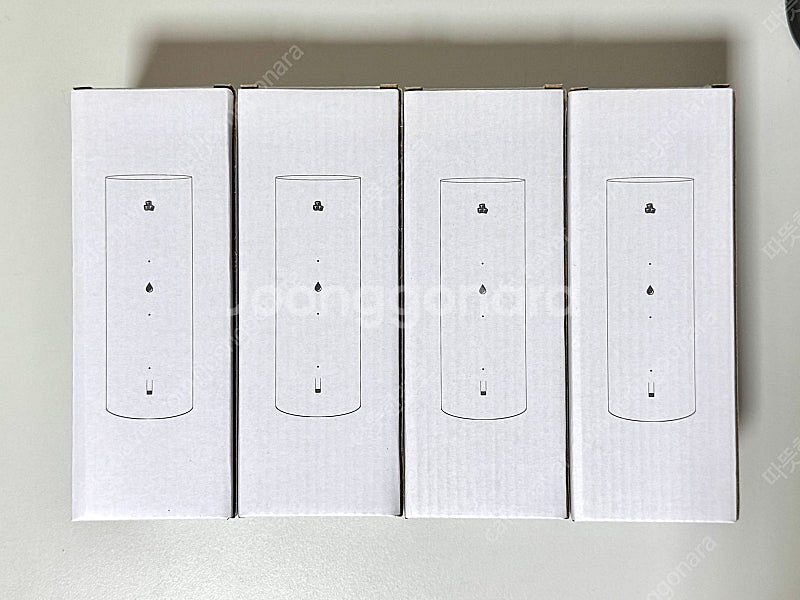 투썸 아이스 글라스 4잔 일괄--1