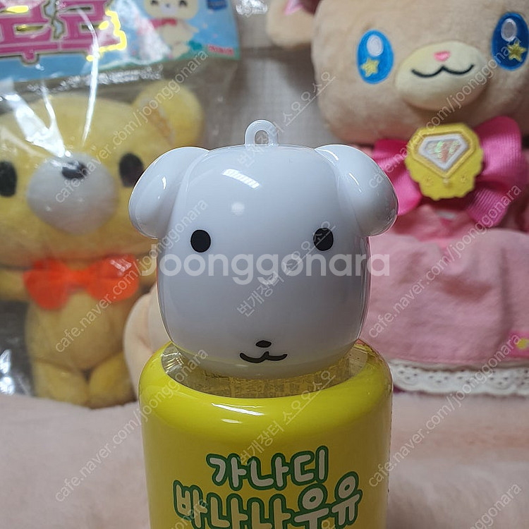 가나디 바나나 우유 피규어 병뚜껑 키링 병뚜껑--1
