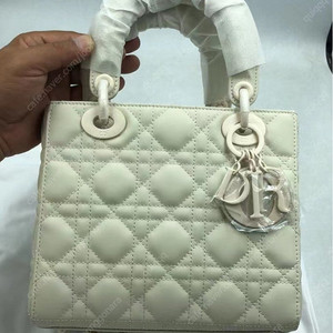 디올 레이디백 MY ABCDIOR 스몰 무광 화이트