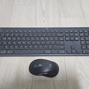 로지텍 시그니처 슬림 MK950 무선 키보드/마우스 세트