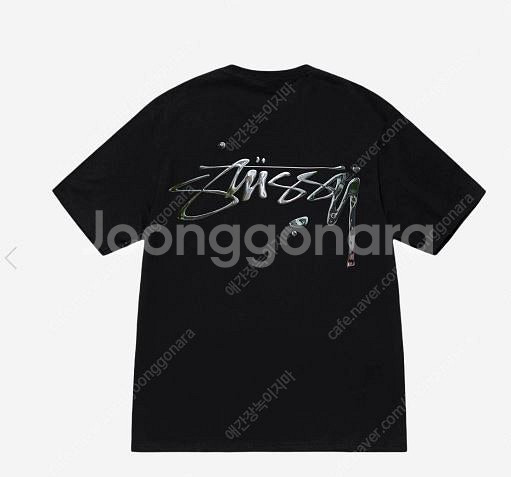 [2XL] 스투시 머큐리 티셔츠 블랙 2XL 새제품 팝...--0