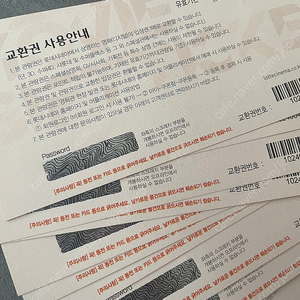 롯데시네마 영화관람권 10매