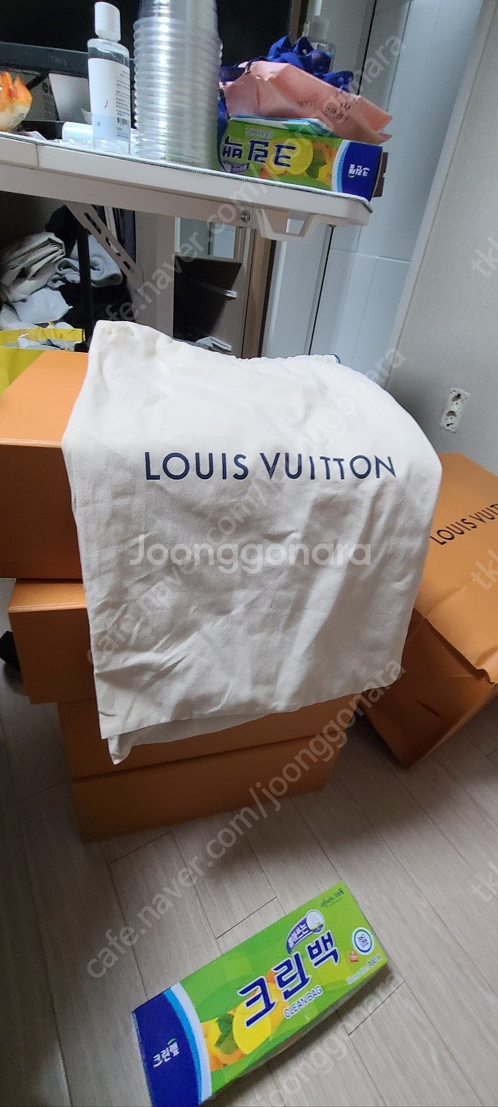 명품 브랜드 쇼핑백 및 신발 및 쥬얼리 상자, 더스트백 대형 중형 소형 판매 (루이비통,발렌시아가,디올등)--1