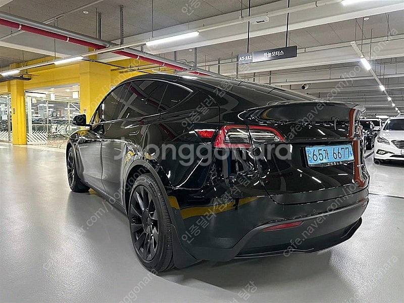 테슬라 모델 Y 중고 테슬라 중고 검정색 2021년식 ...--7