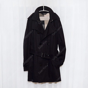 버버리 (BURBERRY) 브릿 미드 렝스 켄징턴 벨티드 트렌치코트 (M / 100+)