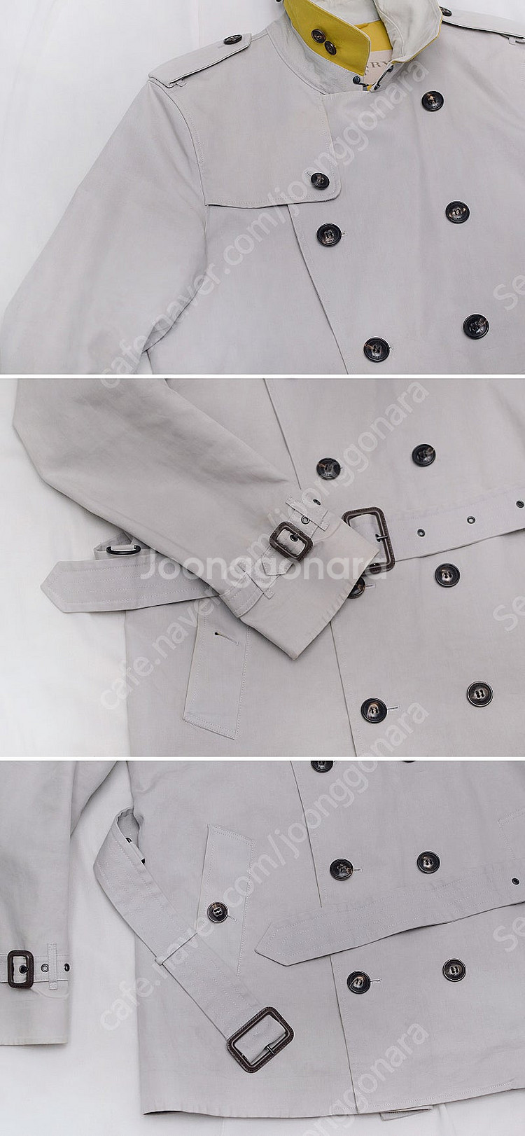 버버리 (BURBERRY) 브릿 뉴 켄징턴 숏 트렌치코...--5
