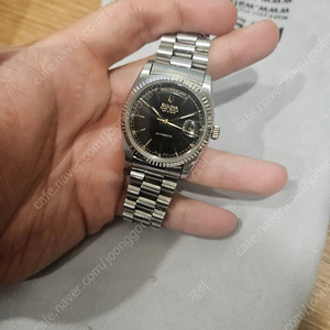 부로바(Bulova) 슈퍼세빌 데이데이트 빈티지 프레지던트 검판