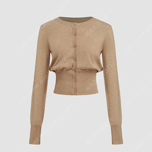 샵사이다 베이지 가디건 S