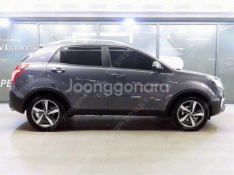 코란도C 중고 코란도C 중고차 회색 2018년식 2.2...--4