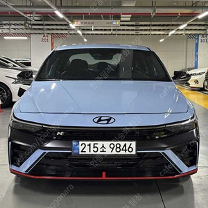 1,792 km 아반떼 중고 더 뉴 아반떼 CN7 2.0 N 중고차시세가격 파란색