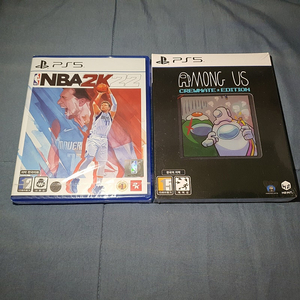 [미개봉]ps5 플스5 NBA2K22 + ps5어몽어스(택포)