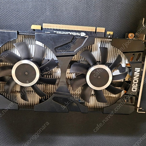GTX INNO3D 1660TI 6GB Twin 그래픽 카드 팝니다