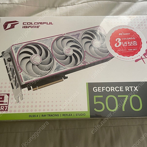 RTX 5070 ultra oc 12gb 미개봉