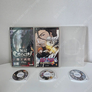 psp 소울 칼리버, 블리치4, 무쌍오로치