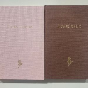 미르테 출판사 책 두권 , duas portas , nous deux