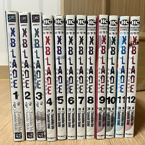 [절판] 크로스 블레이드 (X BLADE) 1 ~ 12(완) 판매합니다