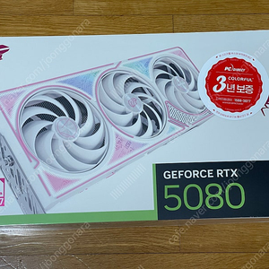 미개봉 새제품 COLORFUL 컬러풀 지포스 RTX 5080 ULTRA OC White D7 16GB 화이트 그래픽카드