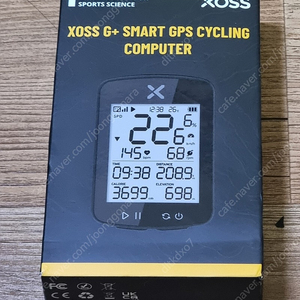 XOSS G2 plus 최신형 자전거 속도계 속도계 마운트 포함 미사용