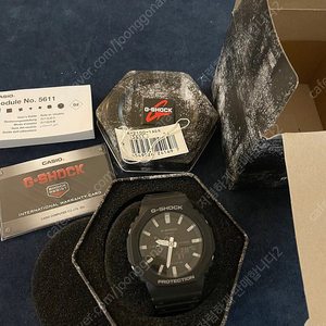 지샥 지얄오크 ga2100 검흰 새제품급 풀셋 판매합니다