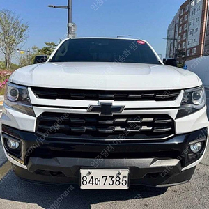 69,023 km 쉐보레 콜로라도 중고 픽업트럭 중고 3.6 익스트림-X 4WD 중고차거래카페 흰색