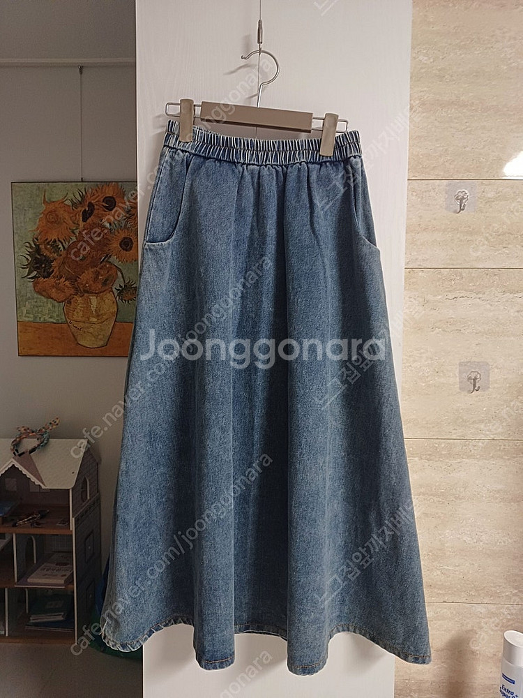 롱청치마 55-66--1