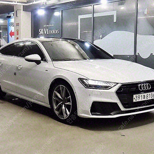 92,199 km 아우디 A7 중고 아우디 중고 55 TFSI 콰트로 프리미엄 중고차직거래카페 흰색