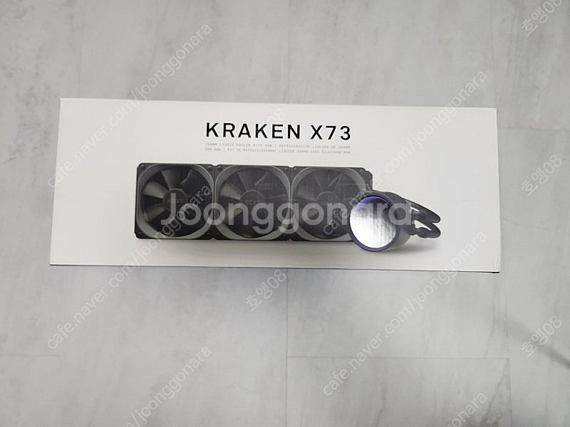 NZXT Kraken x73 360mm 수냉쿨러 팝니다.(택포--0