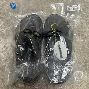우포스 오리지널 리커버리 슬리퍼/쪼리 260/블랙