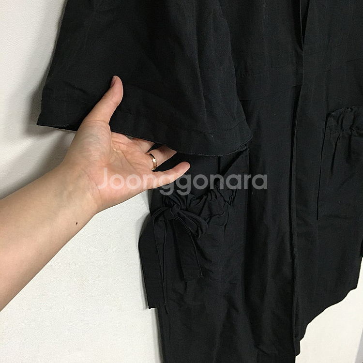 오즈세컨 린넨 퍼프 롱 자켓 66 / 랑방 마인 오브제...--2