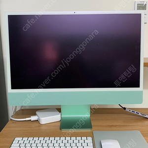 아이맥 iMac M3 24인치 그린 판매합니다