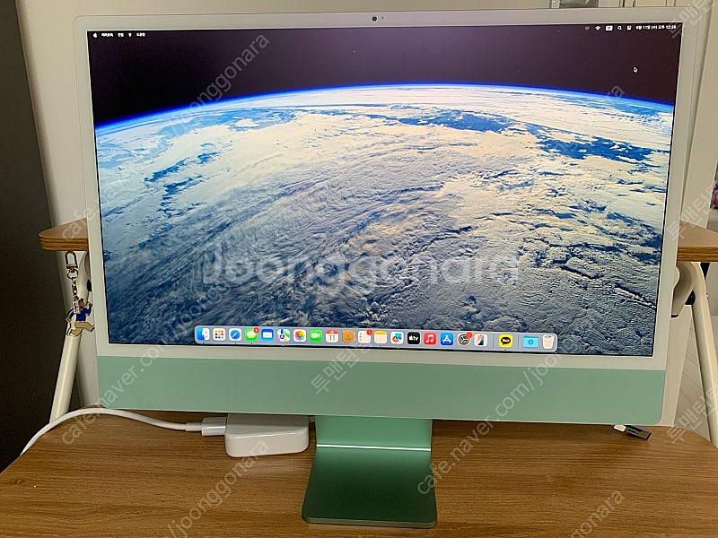 아이맥 iMac M3 24인치 그린 판매합니다--3