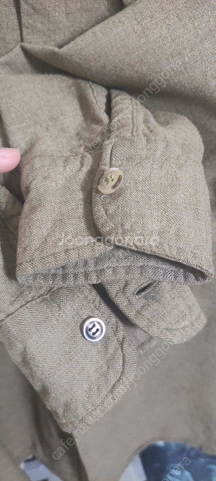 처분 40s 미군 울셔츠 us army shirts--9