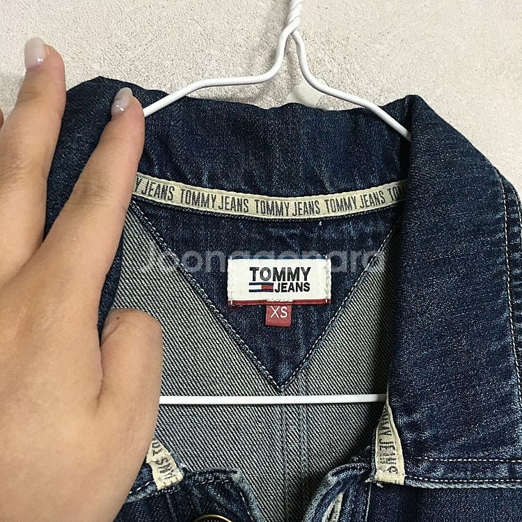 타미힐피거 타미진스 웨크웨어 데님 원피스 xs / 랑방...--2