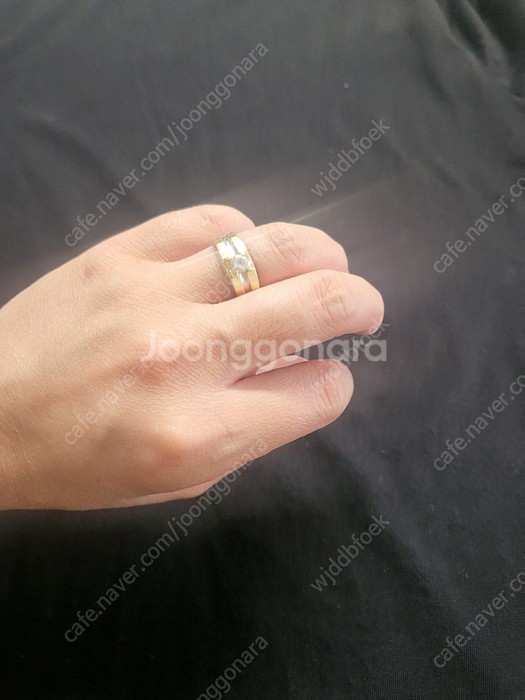 굵직한(안막음) 14k 12호 금반지 싸게 판매합니다.--0