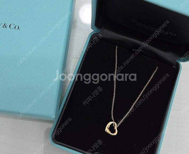티파니 오픈하트(11mm/로즈골드/18k)--0