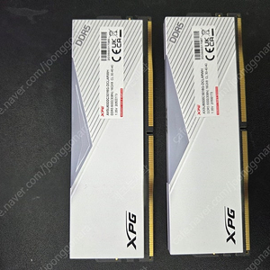adata ddr5-6000 16GB×2 램 화이트