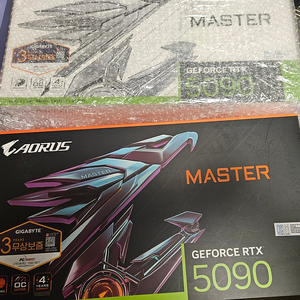 RTX5090 어로스마스터 아이스 미개봉새제품